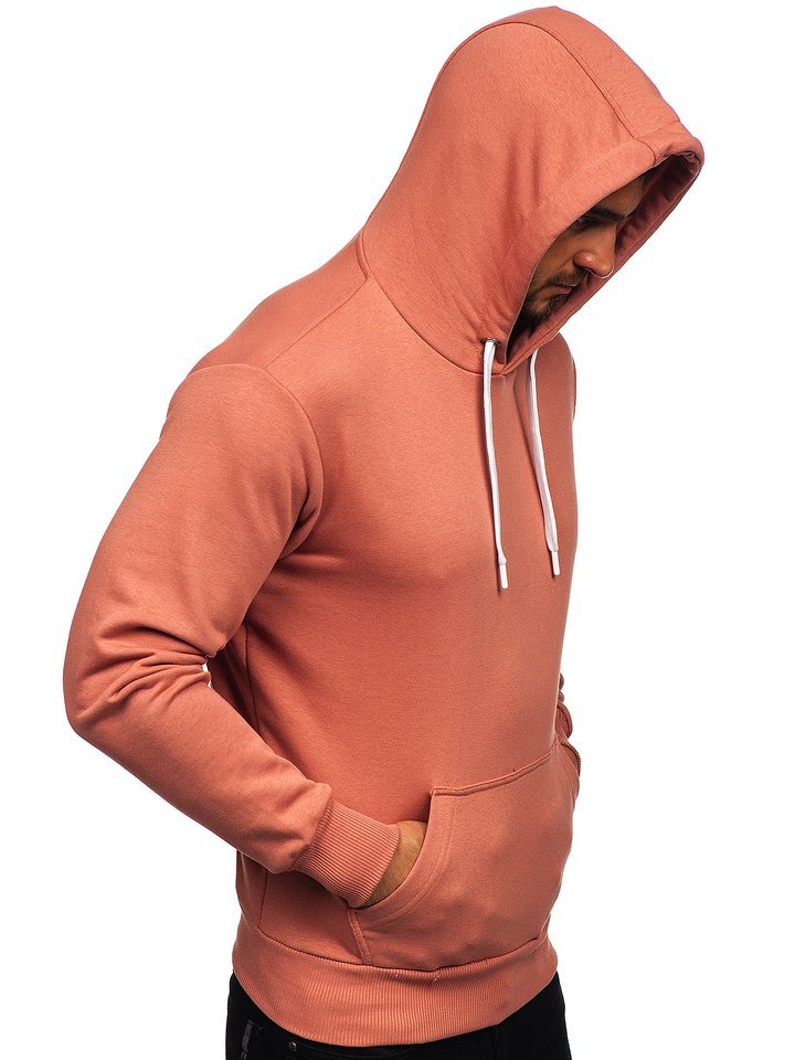 Sudadera Con Capucha Para Hombre Rosa Bolf Rosa