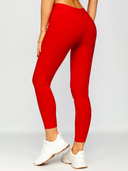 Leggins para mujer rojos Bolf YW01056