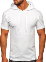 Camiseta de manga corta con impresión para hombre blanco Bolf 14950A BLANCO