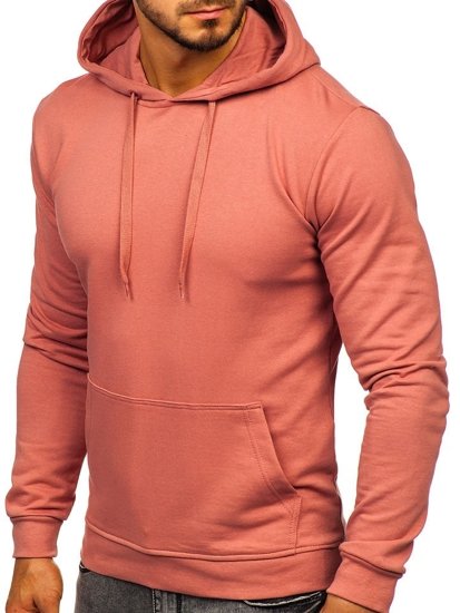 Sudadera rosa con capucha Bolf