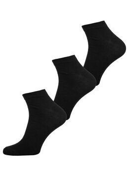 Calcetines invisibles para hombre negro Bolf N3101-3P 3 PACK