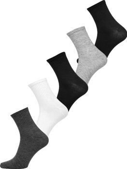 Calcetines para hombre multicolor Bolf A8007-5P 5 PACK