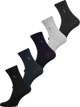 Calcetines para hombre multicolor Bolf M086-5P 5 PACK