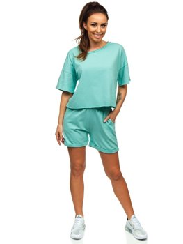 Chándal para mujer verde menta Bolf 6256