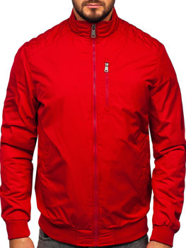 Chaqueta de entretiempo para hombre color rojo Bolf 1907-1