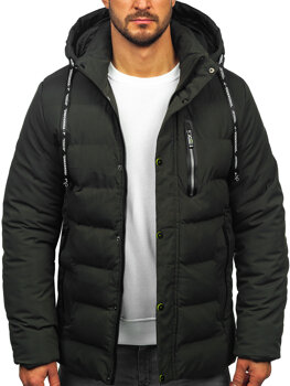 Chaqueta de invierno para hombre caqui Bolf 5M3136