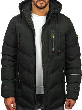 Chaqueta de invierno para hombre caqui Bolf 5M3137