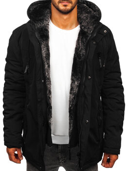 Chaqueta de invierno para hombre negra Bolf 5M712