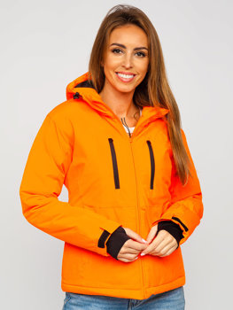 Chaqueta deportiva de invierno para mujer naranja Bolf HH012A