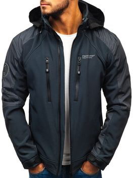 Chaqueta softshell para hombre grafito Bolf P06