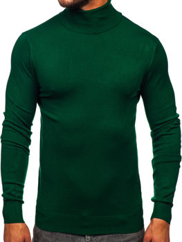 Jersey de cuello alto básico para hombre verde Bolf W1-1728