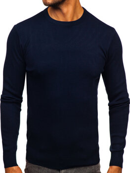 Jersey para hombre azul oscuro Bolf H2401