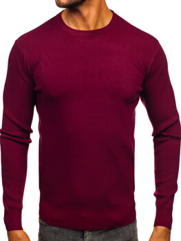 Jersey para hombre burdeos Bolf H2401