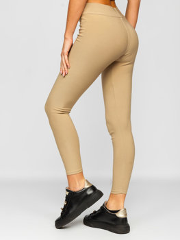 Leggings para mujer beige Bolf YW01053A1