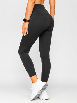 Leggings push up para mujer negro Bolf L720