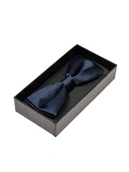 Pajarita elegante para hombre azul oscuro Bolf M001