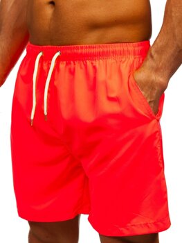 Pantalón corto de baño para hombre rosa Bolf HN123