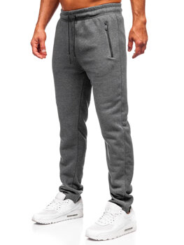 Pantalón grueso de chándal para hombre antracita Bolf JX6212