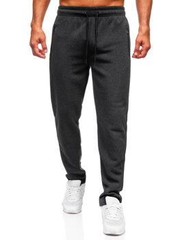 Pantalón grueso de chándal para hombre grafito Bolf JX6279