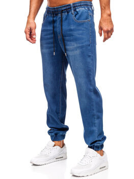 Pantalón vaquero jogger para hombre azul oscuro Bolf 8151