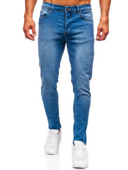 Pantalón vaquero slim fit para hombre azul Bolf 6595