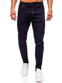 Pantalón vaquero slim fit para hombre azul oscuro Bolf 5367