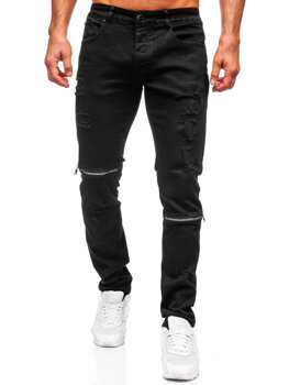 Pantalón vaquero slim fit para hombre negro Bolf MP0117N