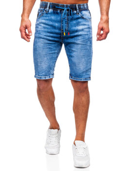 Short vaquero para hombre azul marino Bolf TF183