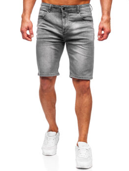 Shorts vaqueros para hombre grafito Bolf MP0277GC