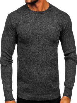 Suéter para hombre color negro Bolf S8309