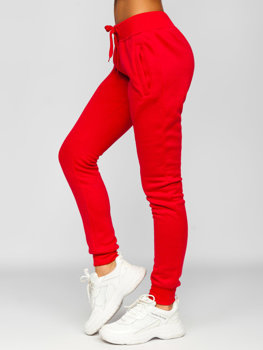 Pantalón deportivo para mujer rojo Bolf YW01020B ROJO