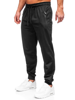 Pantalón jogger de chándal de algodón orgánico para hombre gris 4F SPMD010