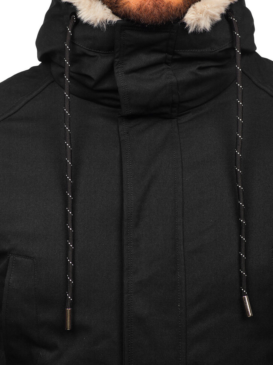 Quiksilver High In The Hood - Negro - Anorak Esquí Hombre