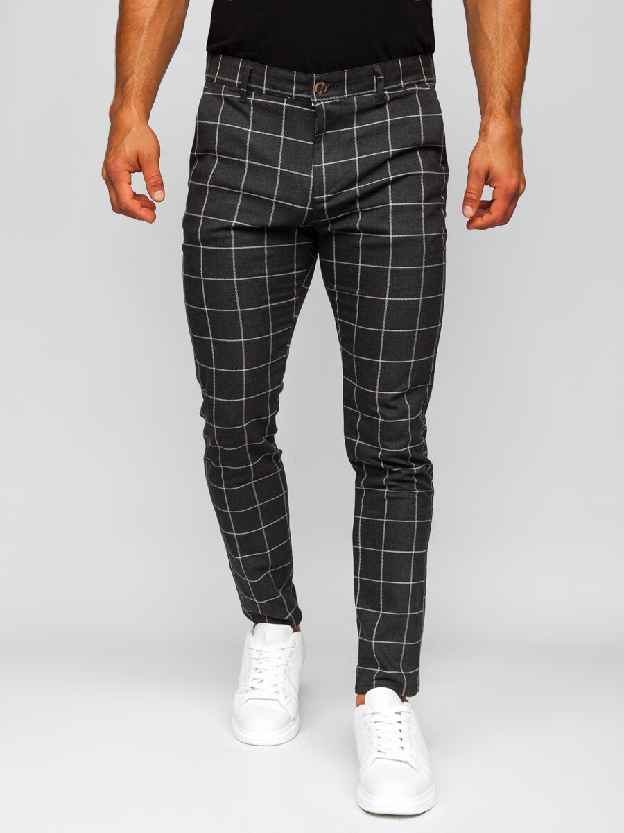 Pantalón Chino Hombre Pantalón Tejido Cuadros Pantalón Largo Regular Fit  Stretch Estampado Cuadros Pantalón Hombre Pantalón Ocio Hombre Pantalón  Business Trabajo Hombre : : Ropa, Zapatos y Accesorios