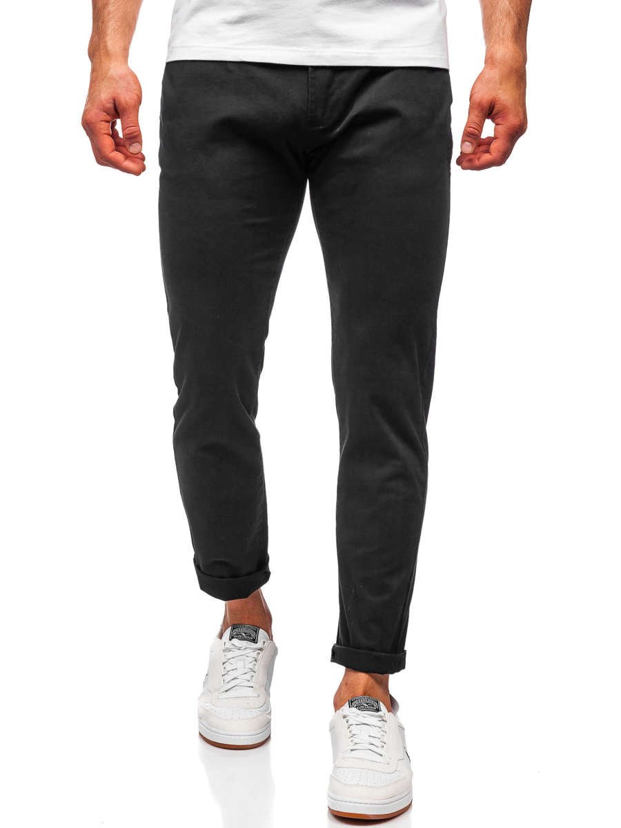 Pantalon para hombre tipo chino unicolor con bolsillos unser Ref