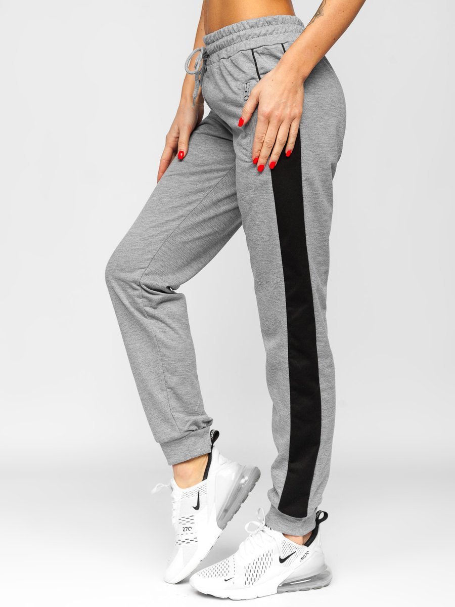 Pantalón deportivo para mujer color gris GRIS
