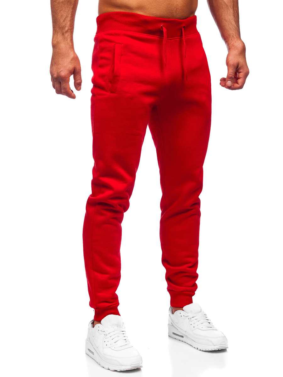Pantalón jogger para hombre rojo Bolf XW01-A ROJO