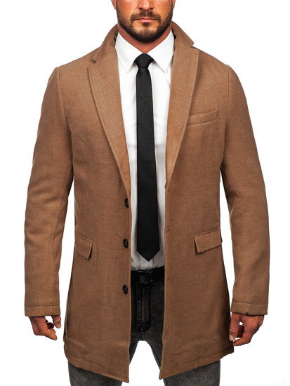 Abrigo de invierno para hombre camel Bolf 1047