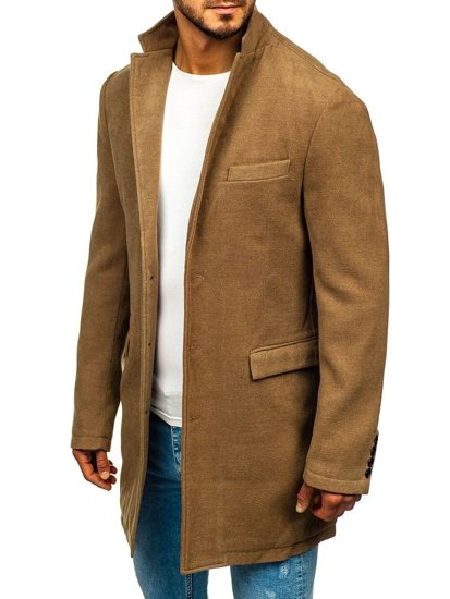 Abrigo de invierno para hombre camel Bolf 1047A