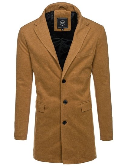 Abrigo de invierno para hombre camel Bolf 1047B