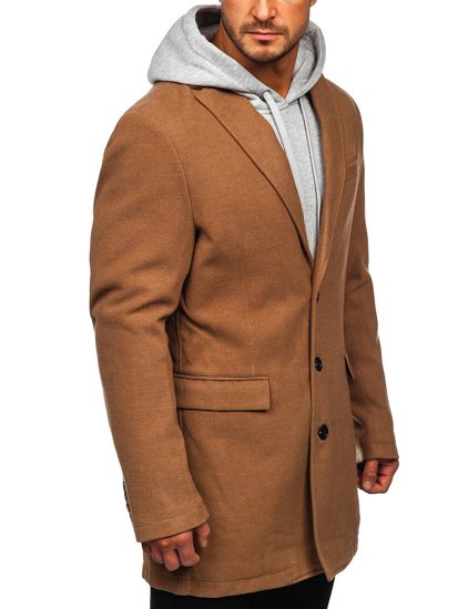 Abrigo de invierno para hombre camel Bolf 1047C