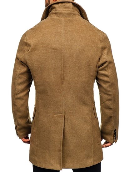 Abrigo de invierno para hombre camel Bolf 1048