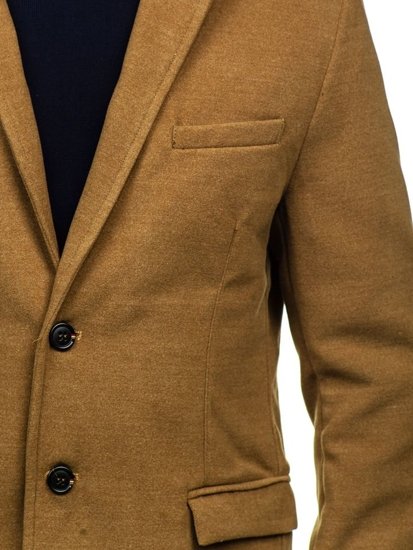 Abrigo de invierno para hombre color camel Bolf 1047-1