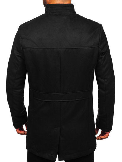 Abrigo de invierno para hombre negro Bolf M3132