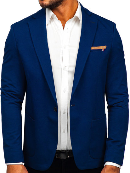 Americana casual para hombre color azul Bolf 1652