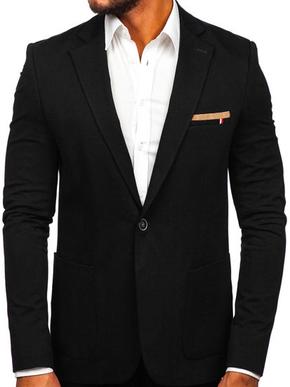 Americana casual para hombre color negro Bolf 1652