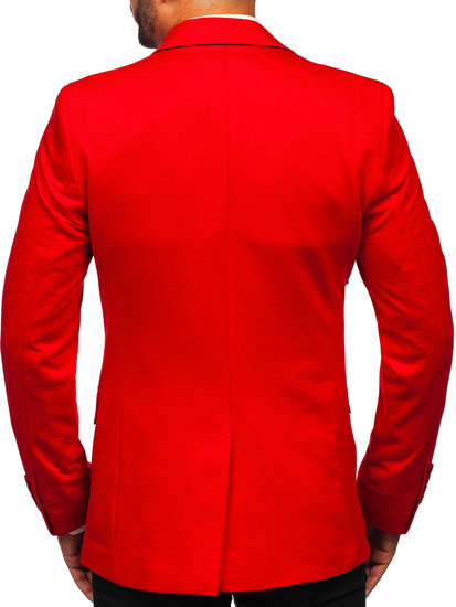 Americana casual para hombre rojo Bolf 1652A