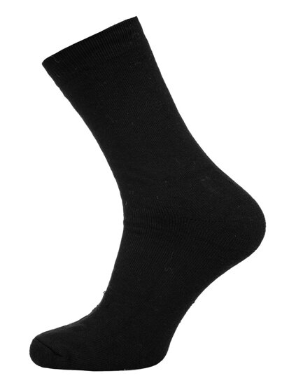 Calcetines de invierno para hombre negro Bolf A8023