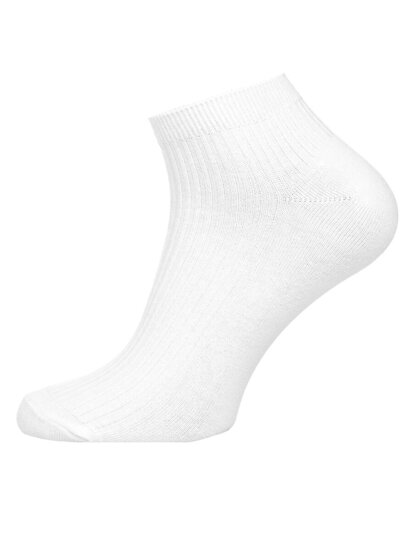 Calcetines invisibles para hombre blanco Bolf M082-5P 5 PACK