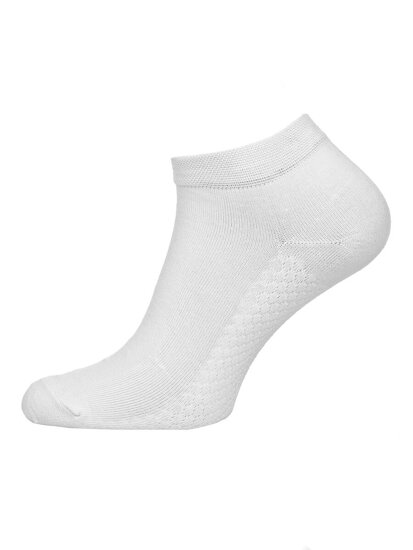 Calcetines invisibles para hombre blanco Bolf M836-5P 5 PACK